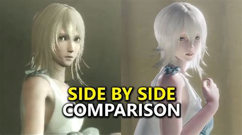 nier replicant comparison.